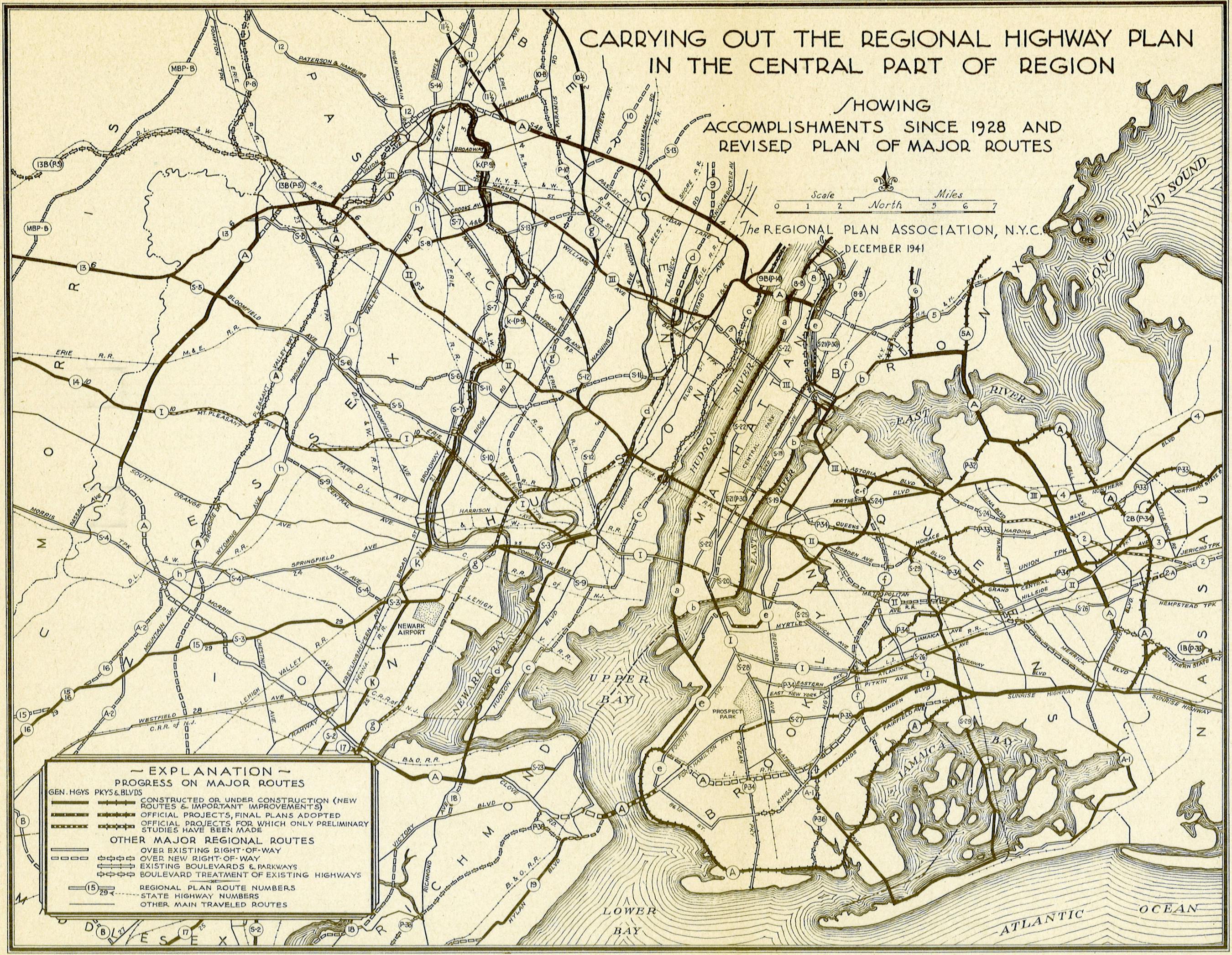 RPA NJ History 1940 Regional Highway Plan copy